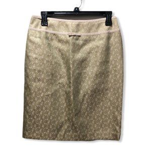 {Ann Taylor} Silk Floral Skirt